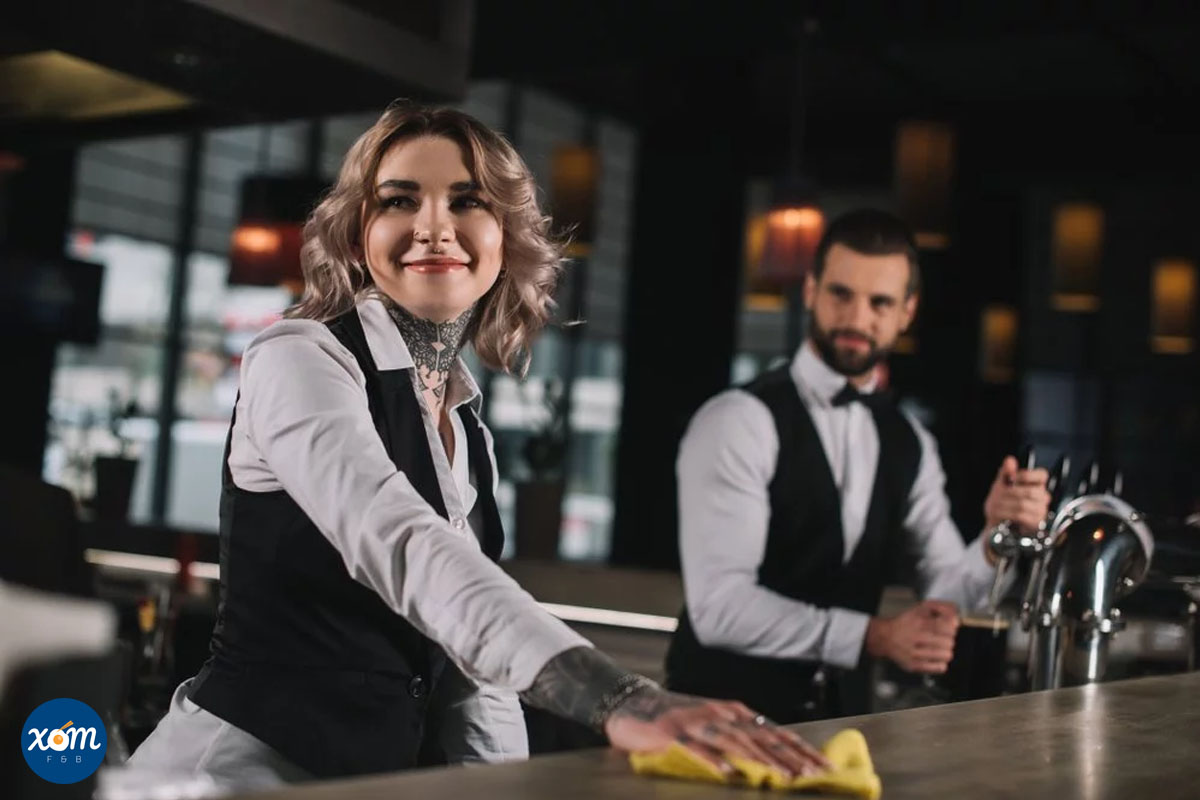 Quy Trình Mở - Đóng Quầy Bar