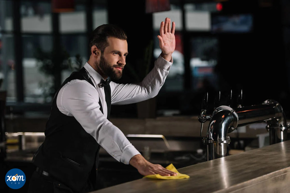 Quy Trình Mở - Đóng Quầy Bar