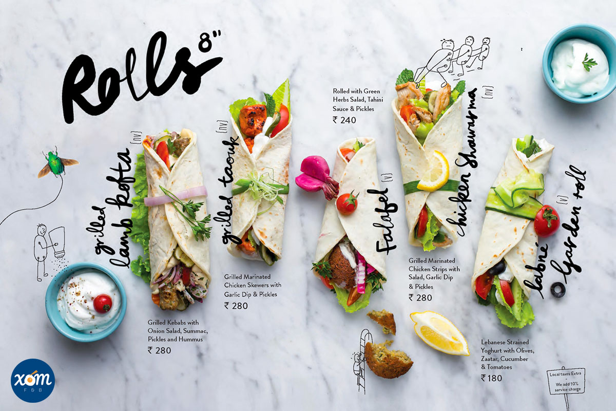 Những Thành Phần Quan Trọng Cần Có Trong Menu