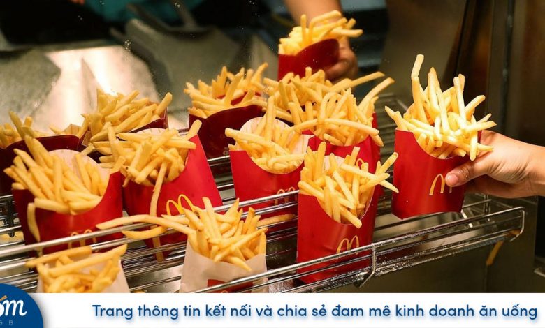 Nhiều cửa hàng thức ăn nhanh bị thiếu hụt khoai tây chiên nghiêm trọng (Nguồn: Internet)