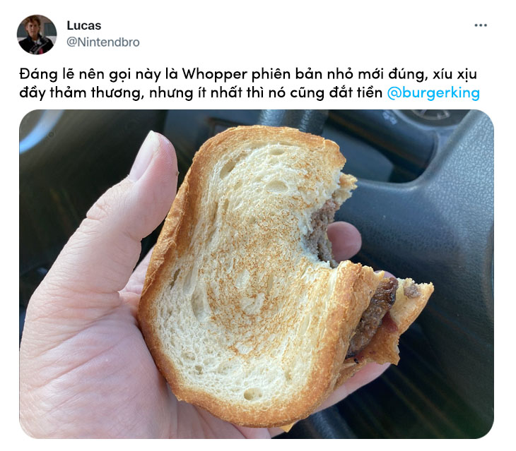 Menu Mới Của Burger King Khiến Khách Hàng Cảm Thấy Như Bị Lừa Dối