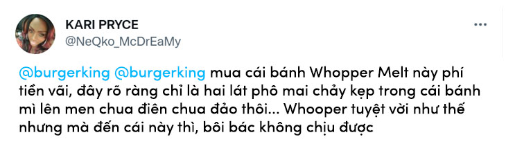 Menu Mới Của Burger King Khiến Khách Hàng Cảm Thấy Như Bị Lừa Dối