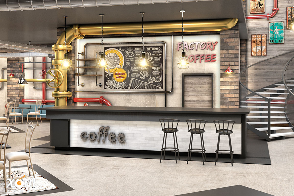 Một Vài Ý Tưởng Thiết Kế Phong Cách Hay Ho Cho Quán Cà Phê Của Bạn